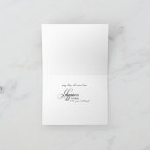 Faites un souhait sur une carte d'anniversaire (Intérieur)