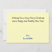 Faites un tour sur la carte de vacances plat du Dr (Dos)