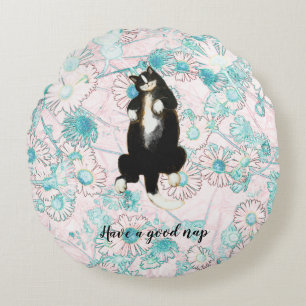Faites une bonne sieste comme ce Coussin rond de c