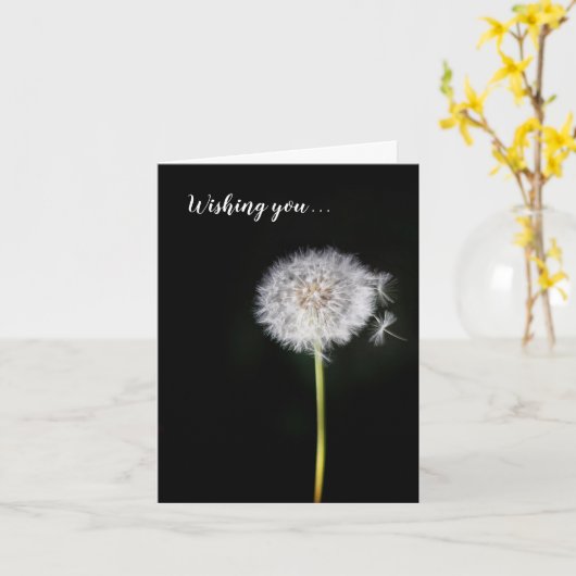 Faites une carte d'anniversaire (Fleur jaune)