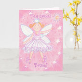 Faites une carte d'anniversaire "Ami spécial" (Fleur jaune)