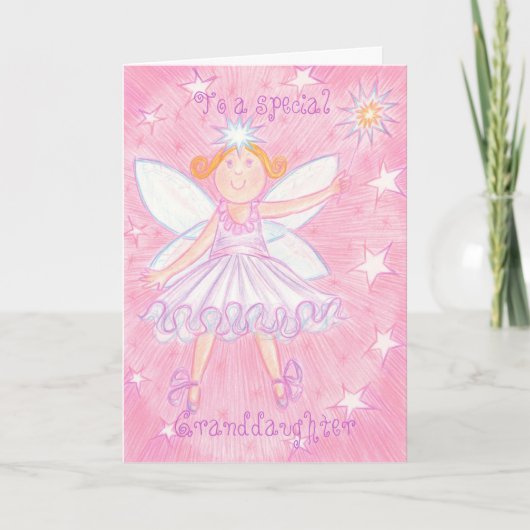 Faites une carte d'anniversaire "Special Grandgirl (Devant)