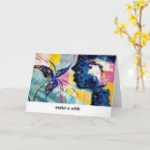 Faites une carte d'art de souhait par Augustine (Fleur jaune)