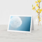 Faites Une Carte De Voeux Dandelion Souhaitable (Fleur jaune)
