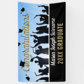 Faites une fête ! Bannière de graduation personnal (Vertical)