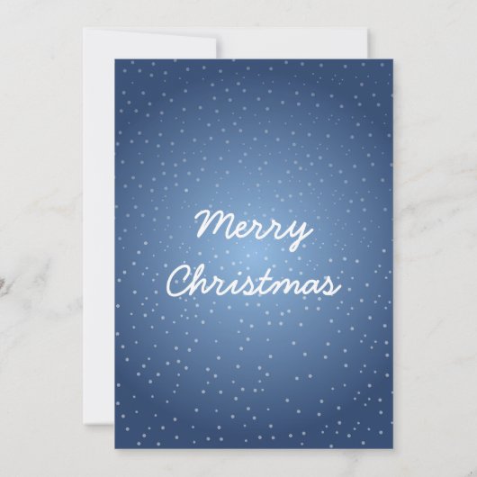 Faites une invitation à Noël Snowman (Dos)