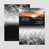 Faites une invitation de réception au bord de la (Devant / Derrière)