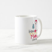 Faites une Mug de Noël avec 2 designs (Devant droit)