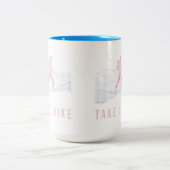 Faites une randonnée dans la Mug à café à deux ton (Centre)