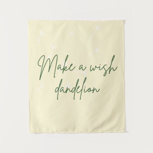 Faites une tapisserie de Dandelion (Devant)