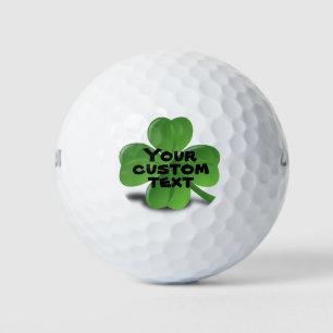Faites vos propres balles de golf Shamrock Jour de
