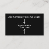 Faites vos propres Cartes de visite (Devant)