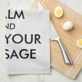 Faites vos propres garder la serviette de cuisine (Quart Plié)