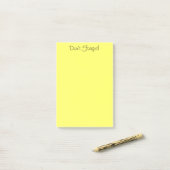Faites vos propres grandes notes de post-it dans (Sur un bureau)