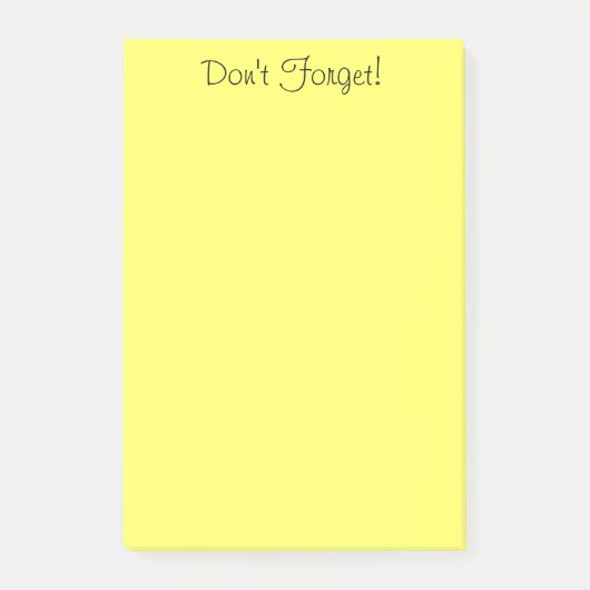 Faites vos propres grandes notes de post-it dans (Devant)