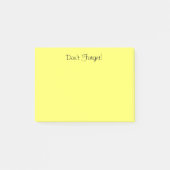 Faites vos propres notes de post-it dans votre (Devant)