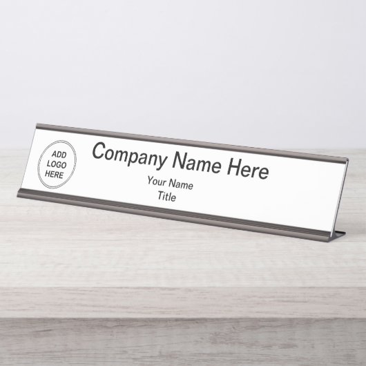 Faites vos propres plaques de nom de bureau (Devant)