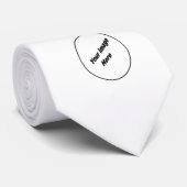 Faites votre cravate personnalisée (Roulé)