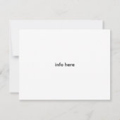 Faites Votre Invitation Personnalisée (Dos)