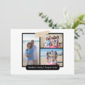 Faites votre propre 3 Collage photo carte personna (Debout devant)