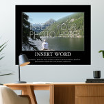 Faites votre propre affiche de motivation<br><div class="desc">Insérez votre photo et Motivational Disant.</div>