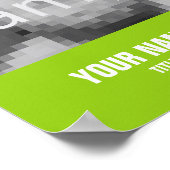 Faites votre propre affiche photo Employé du mois (Coin)