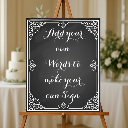 Faites votre propre affiche pour votre fête ou vot