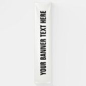 Faites votre propre bannière d'intérieur ou (Vertical)