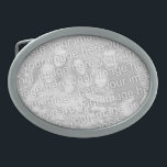 Faites votre propre boucle de ceinture photo<br><div class="desc">Créez votre boucle de ceinture personnalisée et unique ! Remplacez l'image d'aperçu par votre propre photo ou texte et faites une boucle de ceinture unique ou un cadeau personnalisé pour vos amis. Utilisez l'outil de conception Zazzle et remplacez facilement le modèle d'image par le vôtre. Vous pouvez également ajouter du...</div>