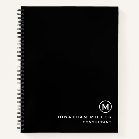 Faites votre propre Carnet spiral monographique à (Devant)