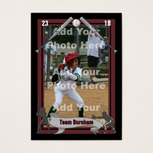 Faites votre propre carte de base-ball