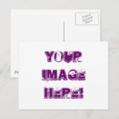 Faites votre propre carte postale ! (Devant / Derrière)