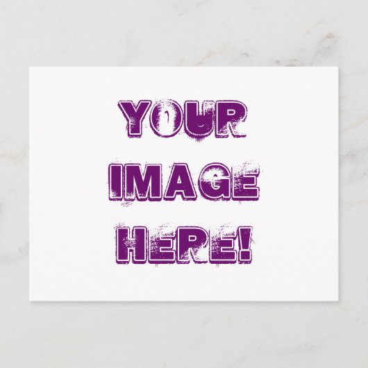 Faites votre propre carte postale ! (Devant)