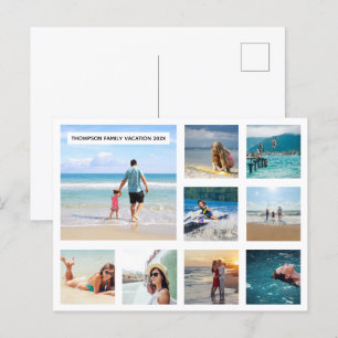 Faites votre propre carte postale avec vos photos