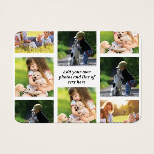 Faites votre propre collage photo et texte (Devant)