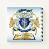 Faites votre propre Emblem Arbre Livre Clé Couronn (Dos)