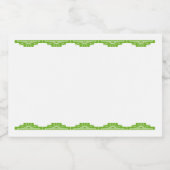 Faites votre propre étiquette : Art Déco en Blanc (Étiquettes simples)