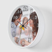 Faites votre propre horloge murale personnalisée (Angle)