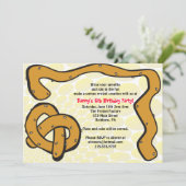 FAITES VOTRE PROPRE invitation de fête (Debout devant)