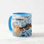 Faites votre propre légende - Mug bleu (Devant gauche)