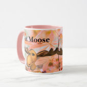 Faites votre propre légende - Mug rose (Devant gauche)