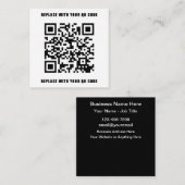 Faites votre propre Modèle Carte de visite de code (Devant / Derrière)