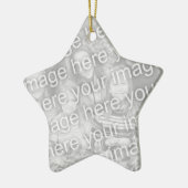 Faites votre propre ornement photo de Noël de form (Gauche)