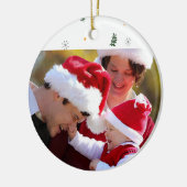 Faites votre propre ornement photo garde Noël (Gauche)