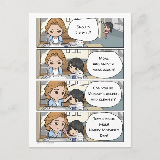 Faites votre propre script Carte Postale Fête des  (Devant)