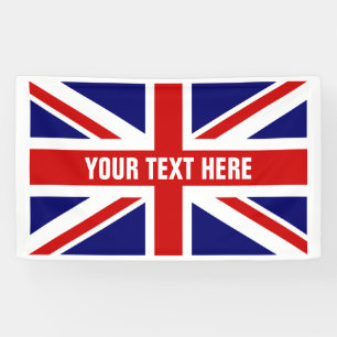 Faites votre propre signe britannique de bannière