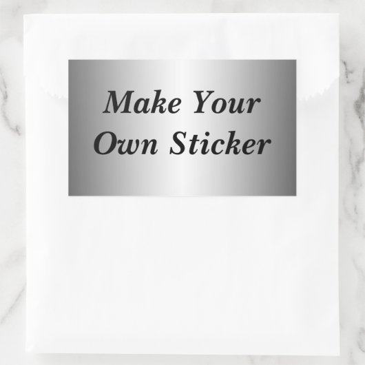 Faites votre propre Sticker (Sac)