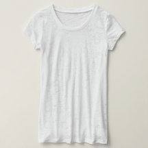 Faites votre t-shirt ras le cou pour femme Burnout