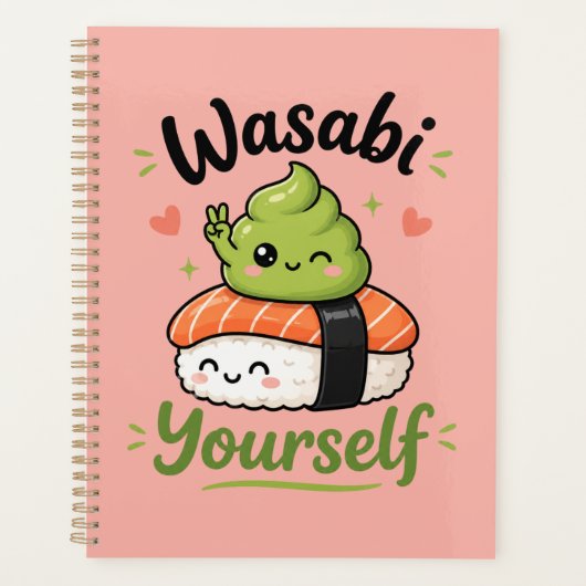 Faites-vous du Wasabi – Pun de Sushi Kawaii Mignon (Devant)