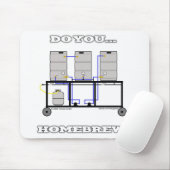 faites-vous tapis de souris de brew à la maison (Avec souris)